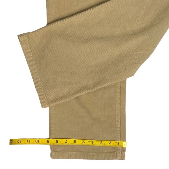 bullock & Jones Men’s Khaki Tan Corduroy Straight-Leg Pants, EUC, Size 40x34 - Picture 12 of 14
